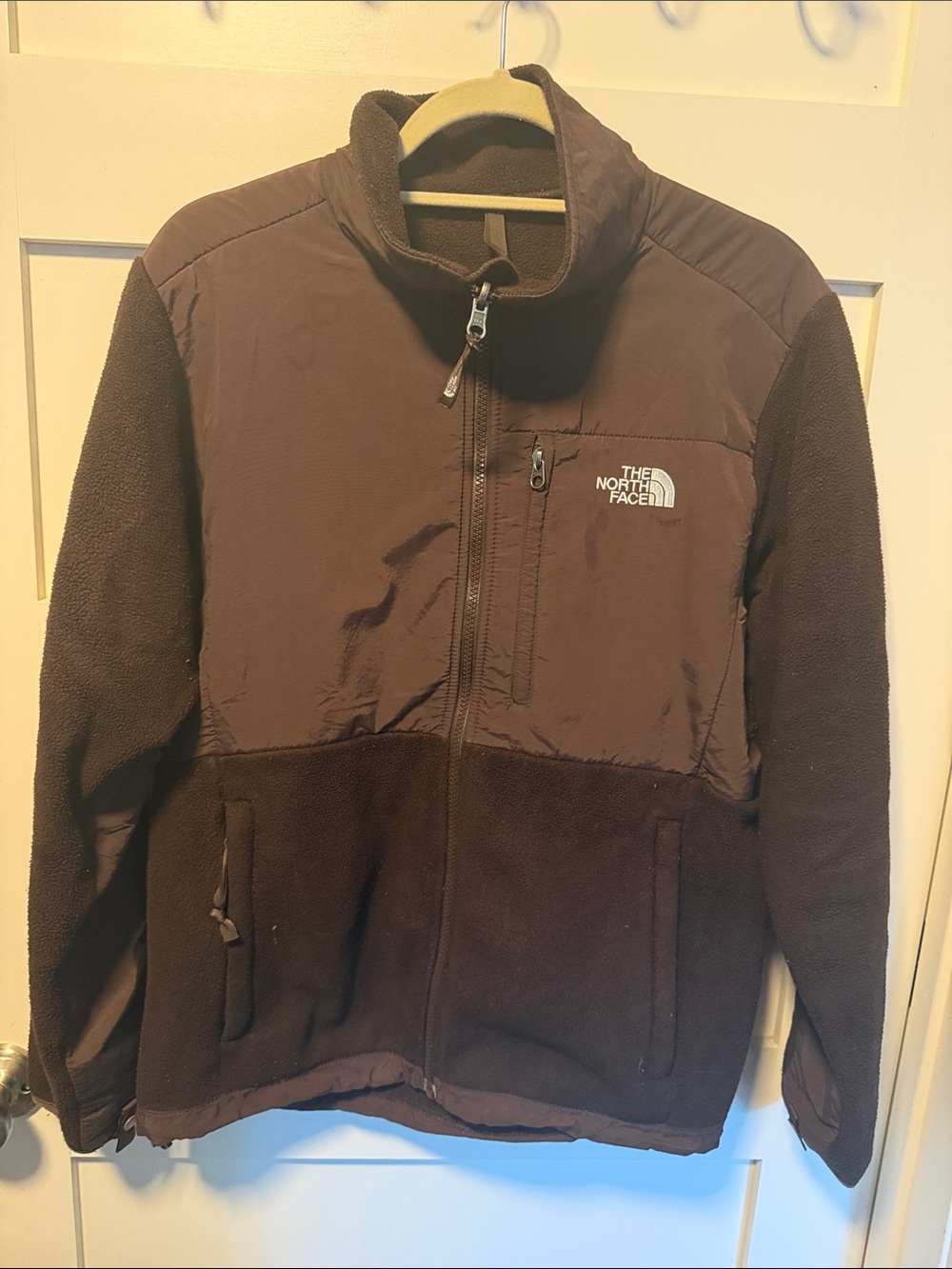 Vintage The North Face Women’s Brown Fleece Jacket